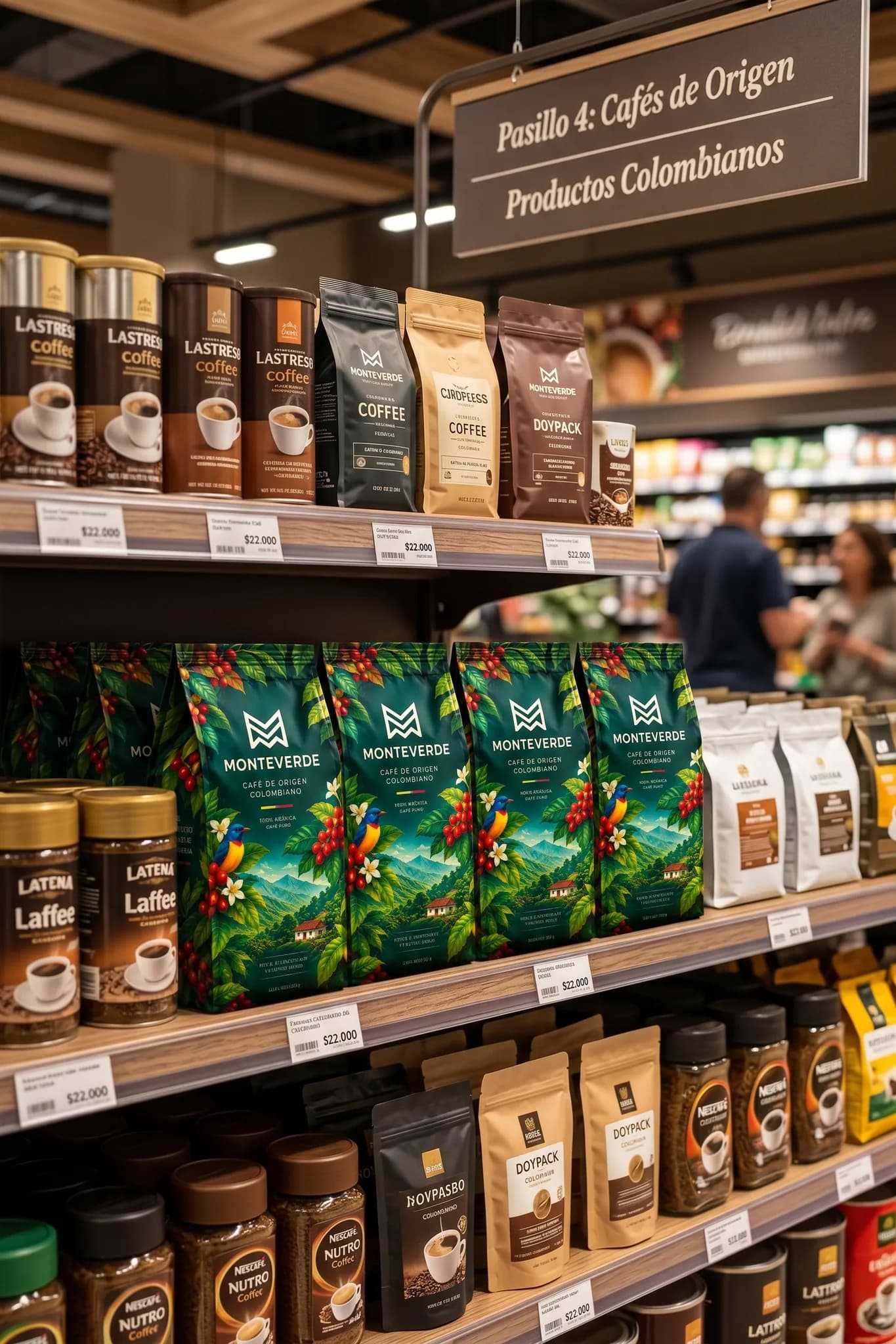 Presencia en Góndola de Supermercado